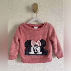 Disney Minnie Mouse Sweatshirt for Baby Girl Size 12 Months
